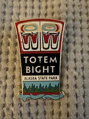 Totem Bight Alaska State Park Enamel Pin